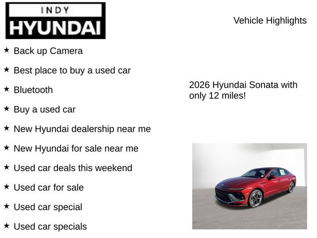 New 2026 Hyundai Sonata SEL FWD image 7