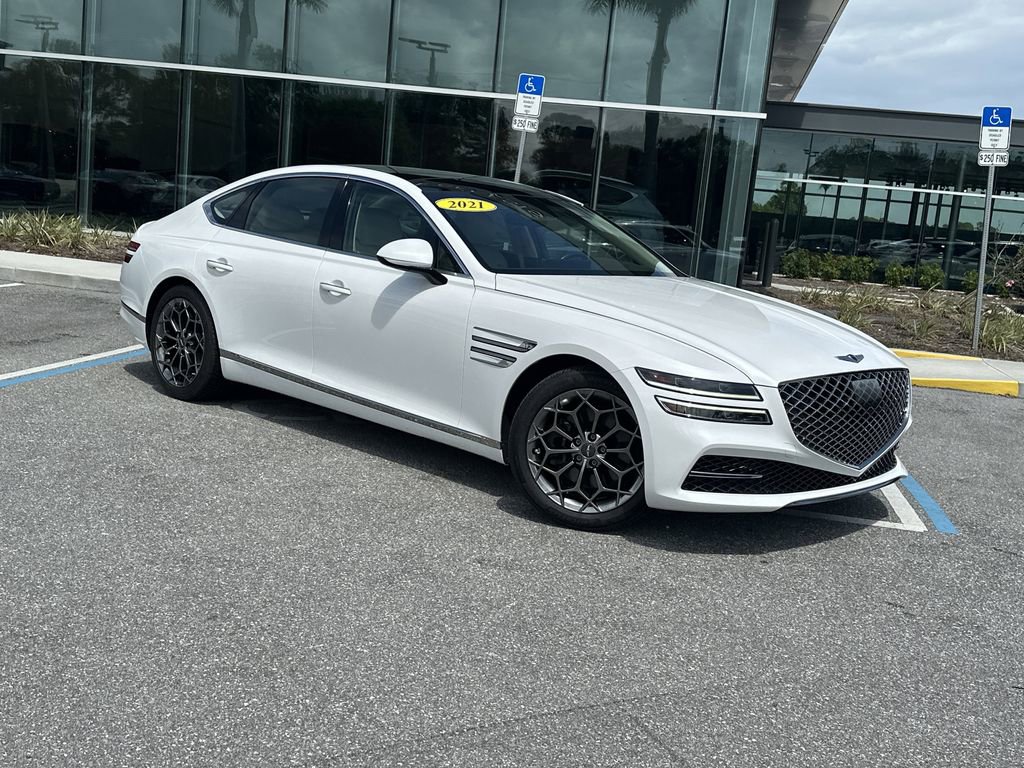Used 2021 Genesis G80 2.5T w/ Advanced Package RWD image 2