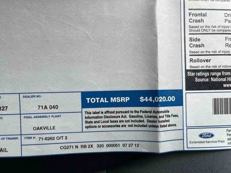 Used 2013 Ford Edge Sport w/ Driver Entry Pkg AWD/4WD image 48