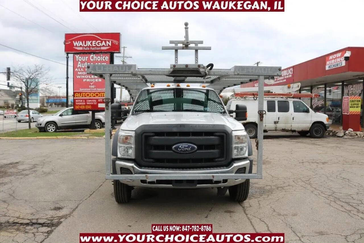 Used 2014 Ford F550 2WD Regular Cab Super Duty