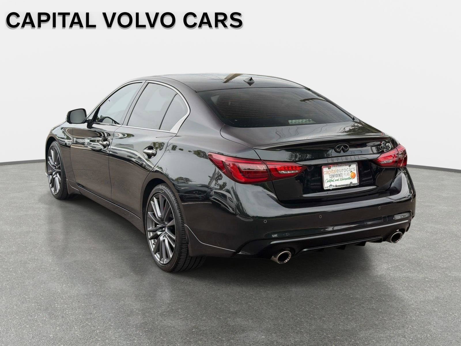 Used 2024 INFINITI Q50 Red Sport 400 w/ Black Opal Edition RWD image 8