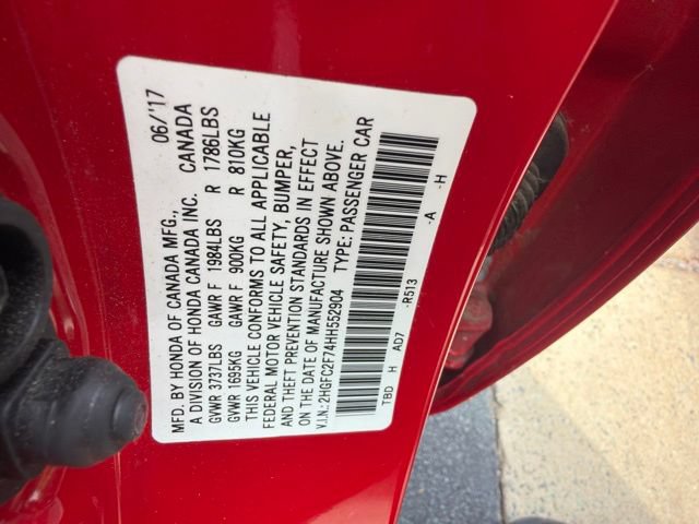 Used 2017 Honda Civic EX image 10