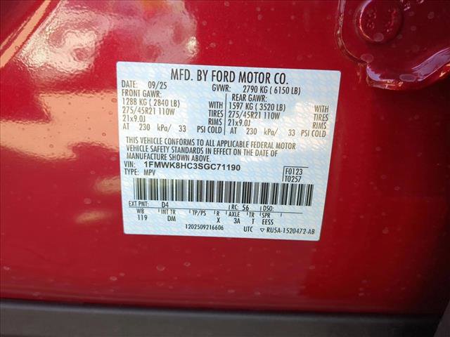 New 2025 Ford Explorer Platinum w/ Ultimate Package image 18