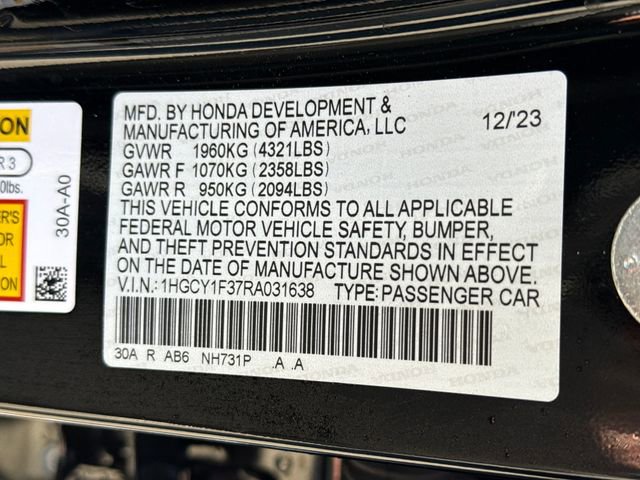 Used 2024 Honda Accord EX image 22