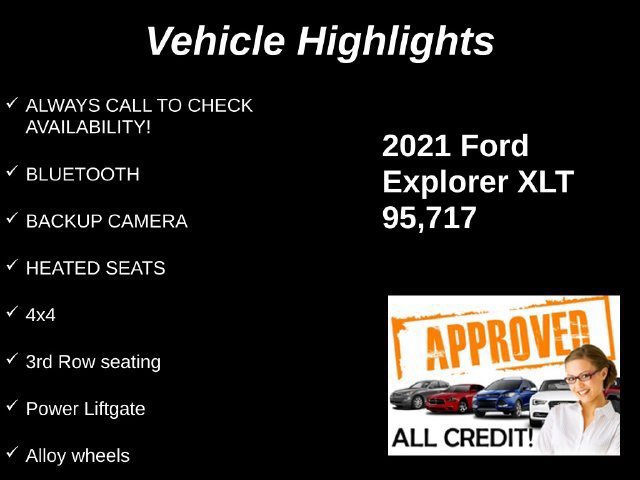 Used 2021 Ford Explorer XLT AWD/4WD image 10