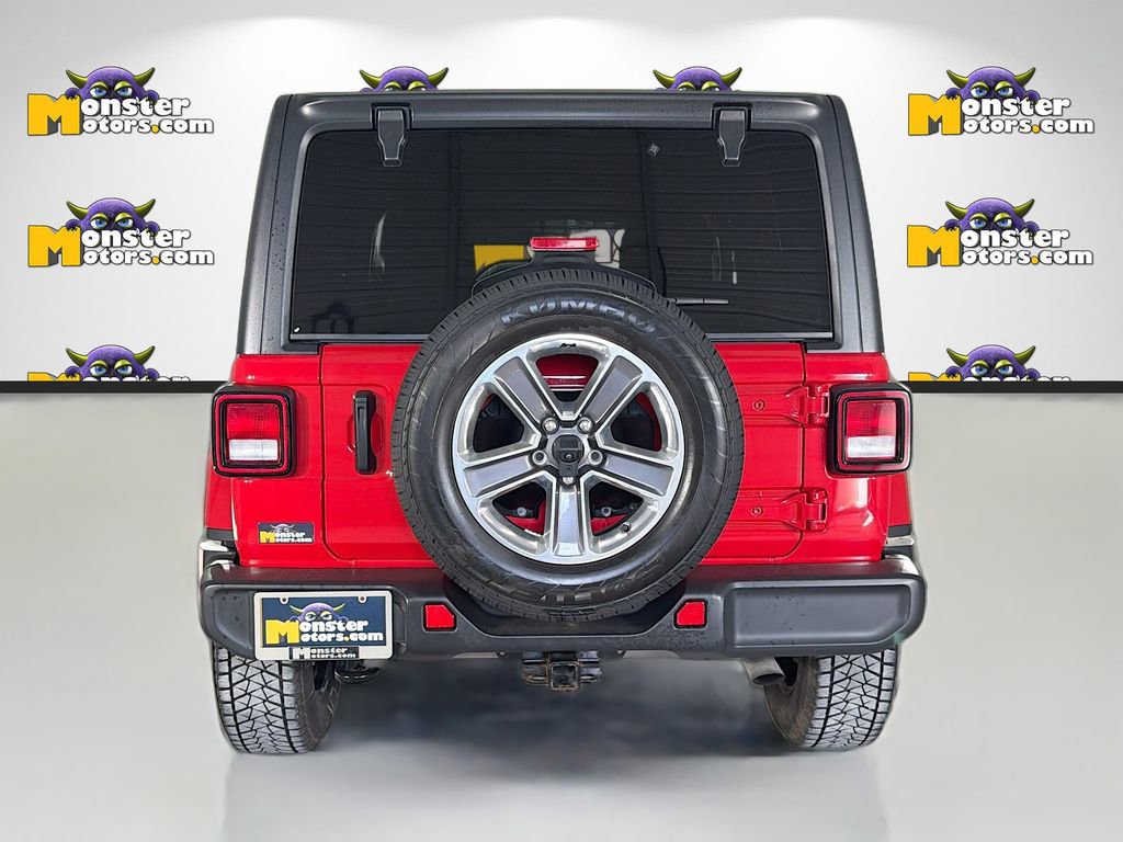 Used 2021 Jeep Wrangler Unlimited Sahara AWD/4WD image 6