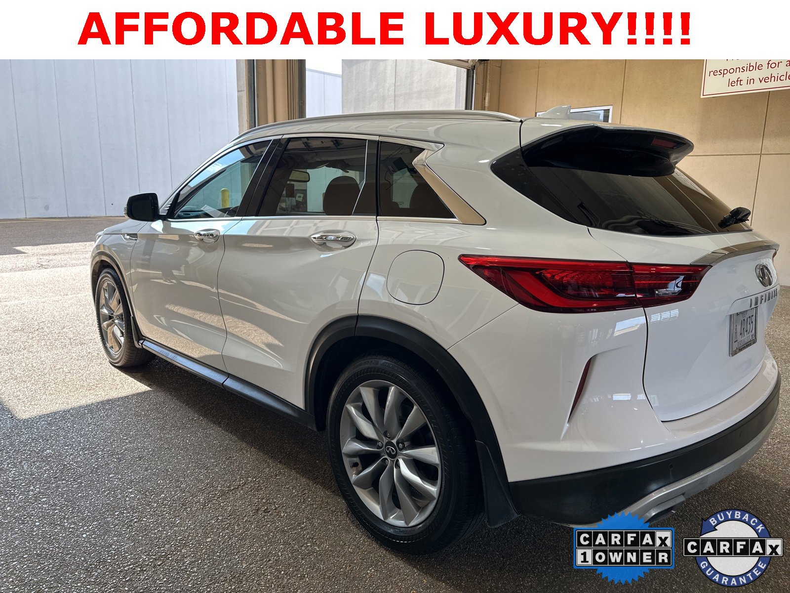 Certified 2021 INFINITI QX50 Luxe image 7