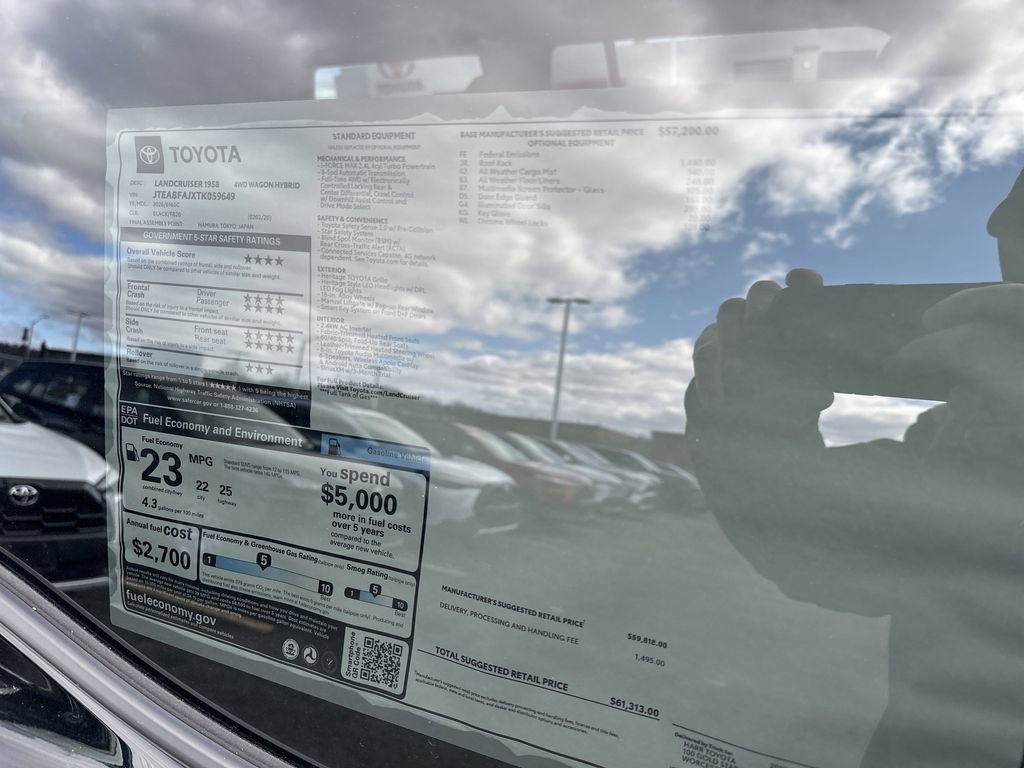 New 2026 Toyota Land Cruiser 1958 AWD/4WD image 24