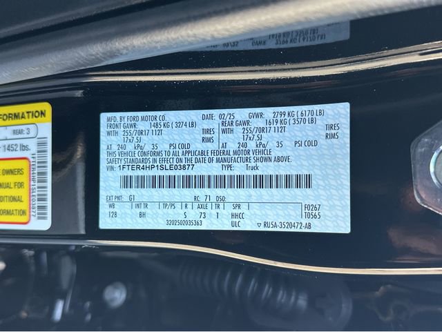Used 2025 Ford Ranger XLT w/ Equipment Group 301A High AWD/4WD image 44