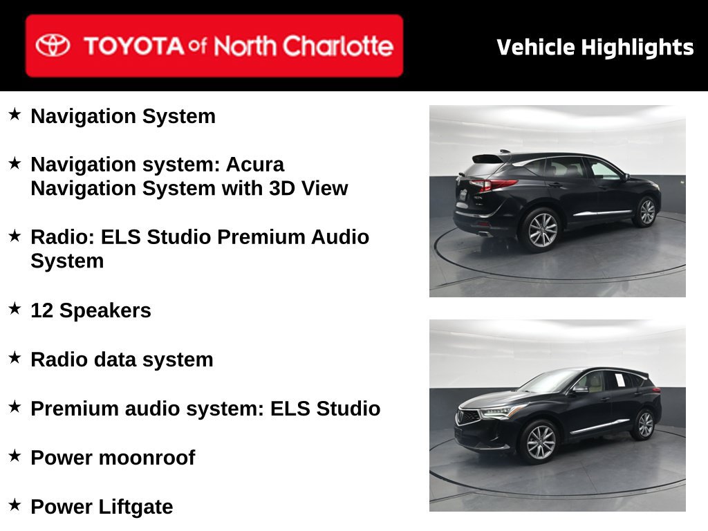 Used 2023 Acura RDX w/ Technology Package AWD/4WD image 4