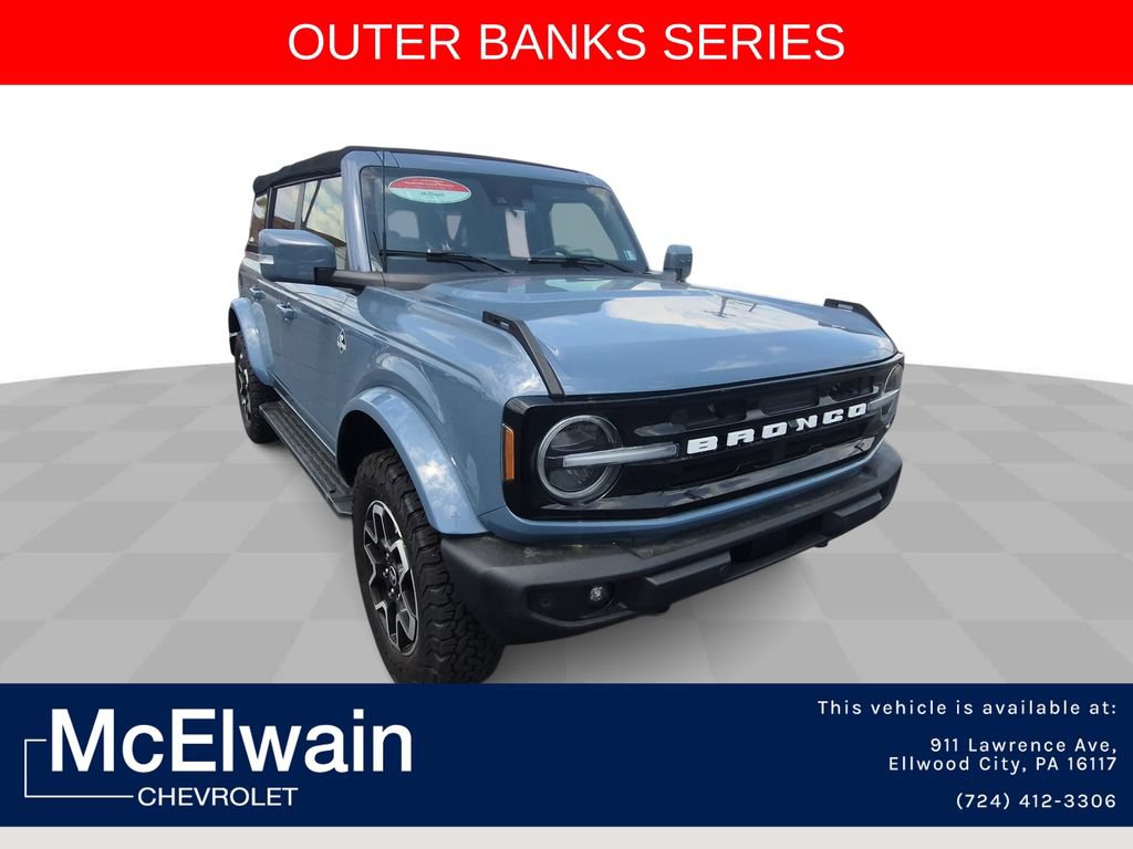 Used 2023 Ford Bronco Outer Banks AWD/4WD video 1