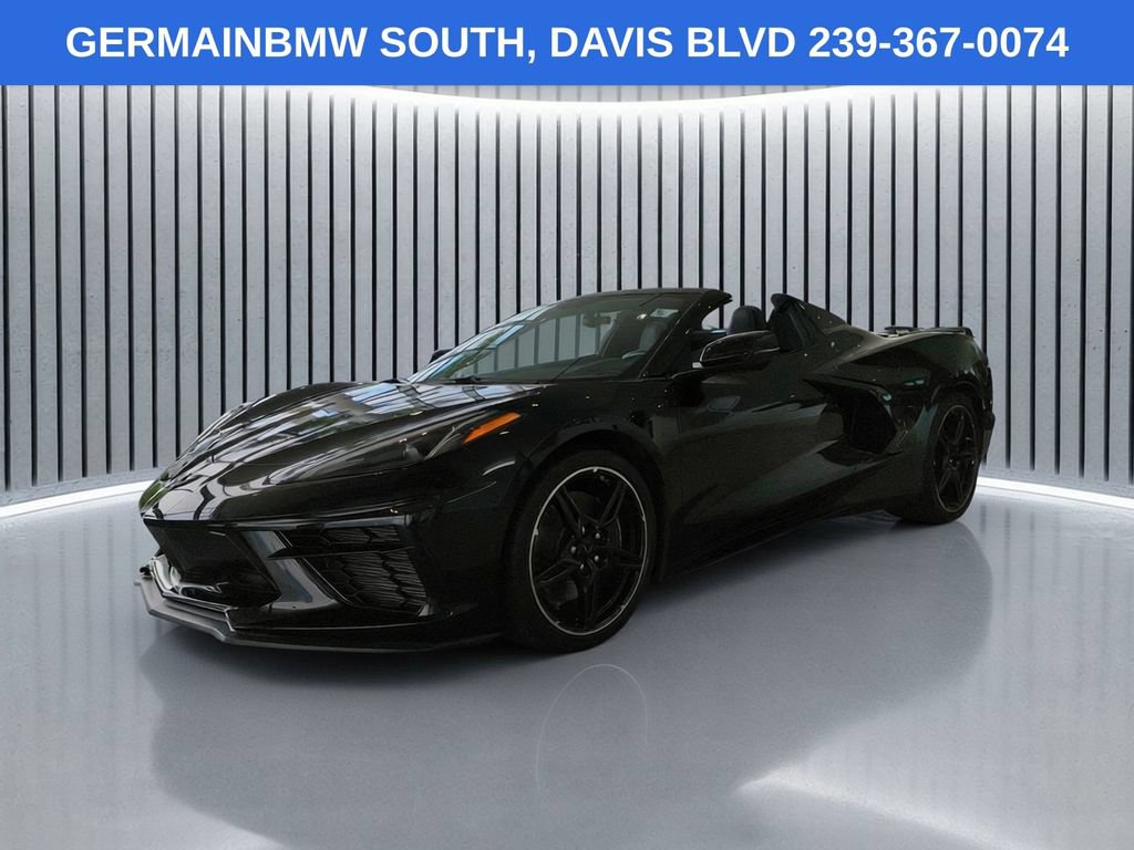 Used 2023 Chevrolet Corvette Stingray Convertible w/ Z51 Performance Package RWD image 1
