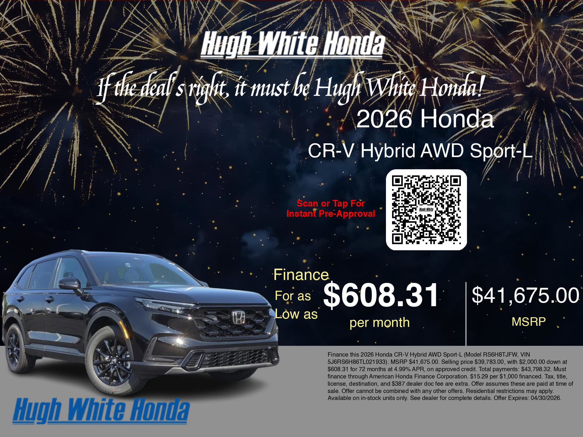 New 2026 Honda CR-V Sport-L image 7