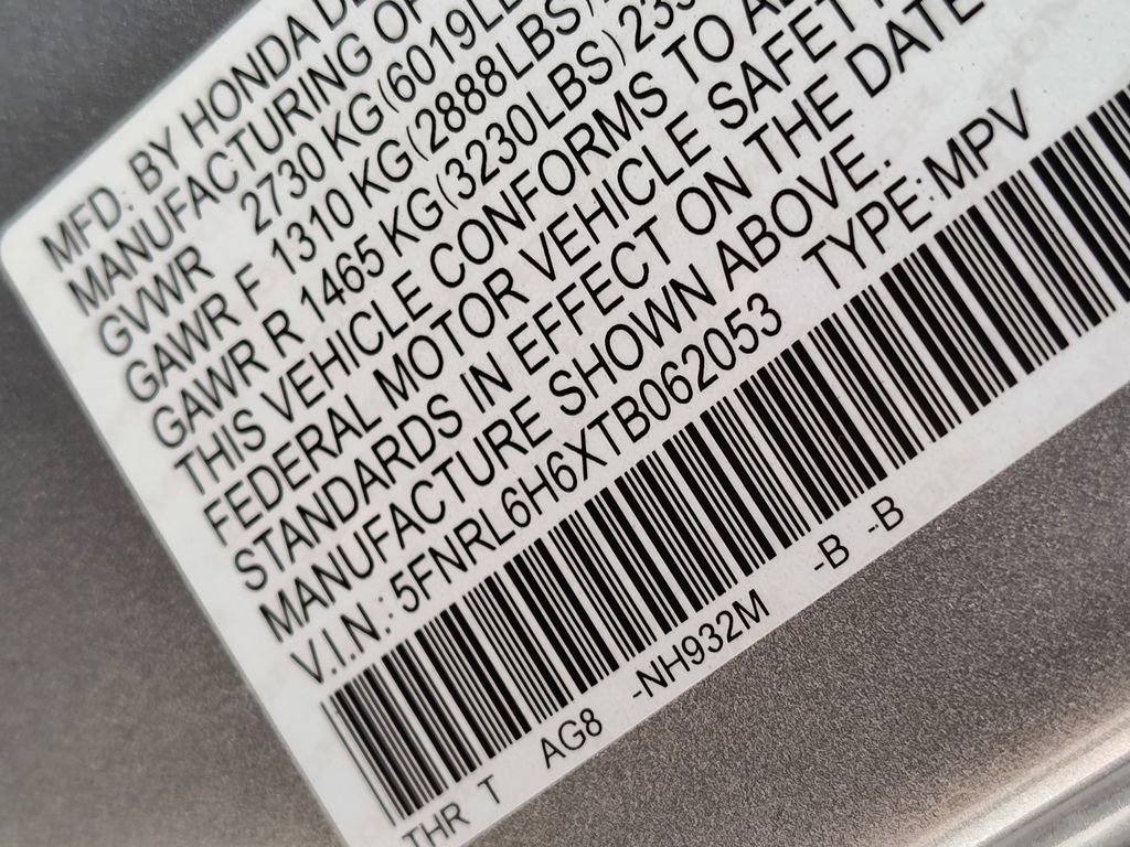 New 2026 Honda Odyssey EX-L image 16