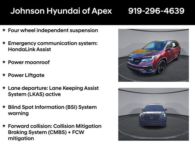 Used 2022 Honda Pilot Special Edition image 12