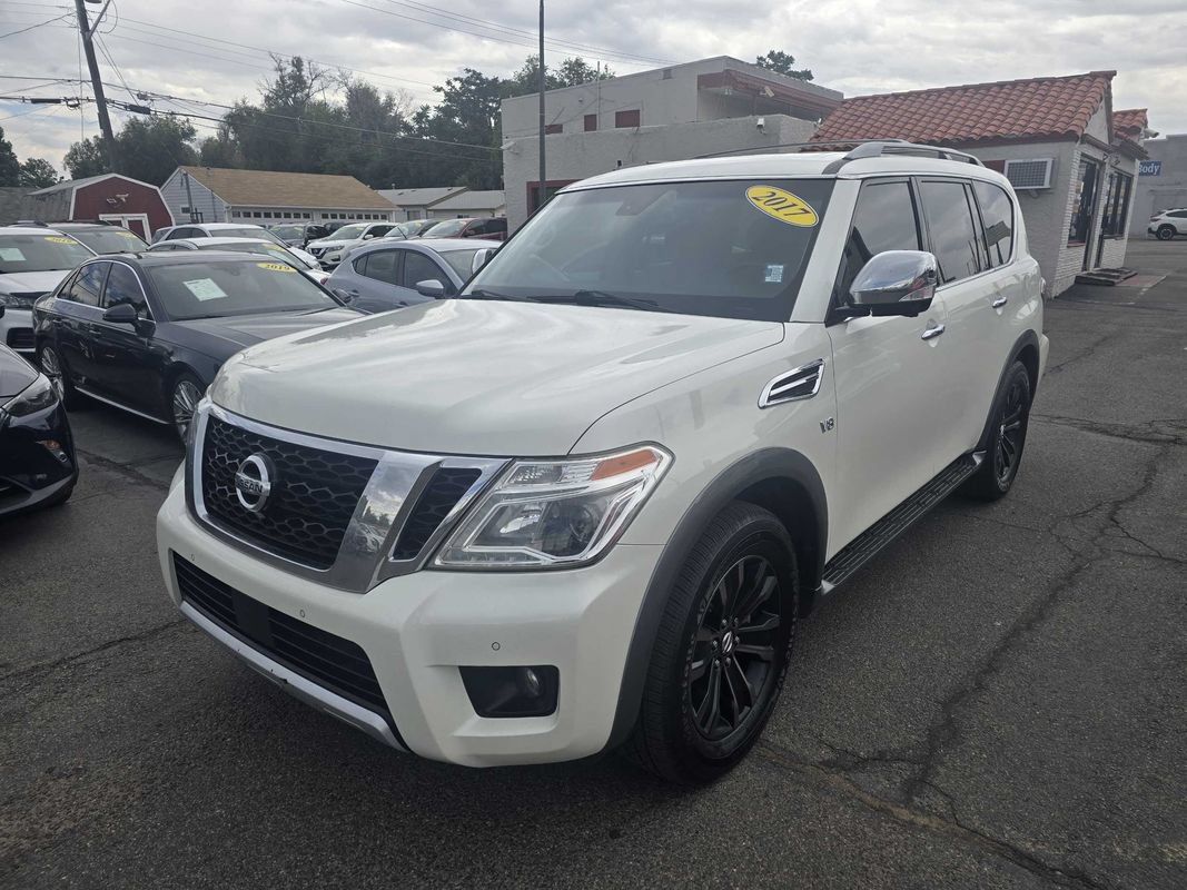 Used 2017 Nissan Armada Platinum w/ Captain Seat Package AWD/4WD image 3