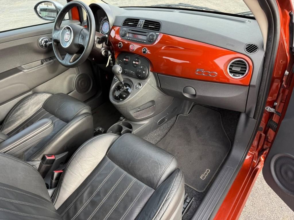 Used 2012 FIAT 500 Lounge w/ Luxury Leather Pkg image 11