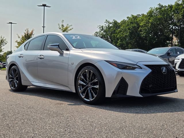Certified 2022 Lexus IS 350 F Sport w/ Accessory Package RWD image 7