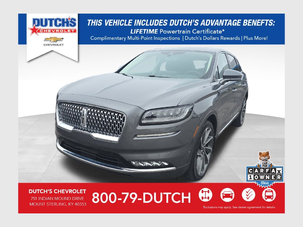 Used 2023 Lincoln Nautilus Reserve w/ Equipment Group 202A