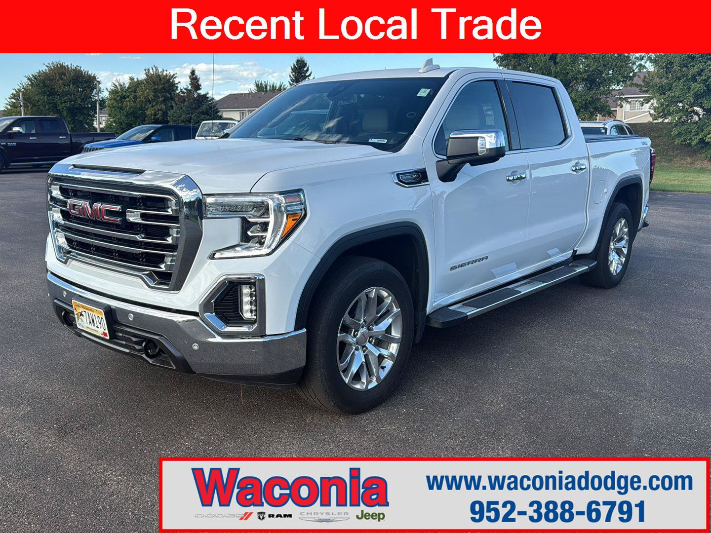 Used 2021 GMC Sierra 1500 SLT w/ SLT Premium Plus Package AWD/4WD image 1