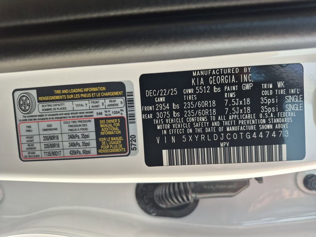 New 2026 Kia Sorento S image 27