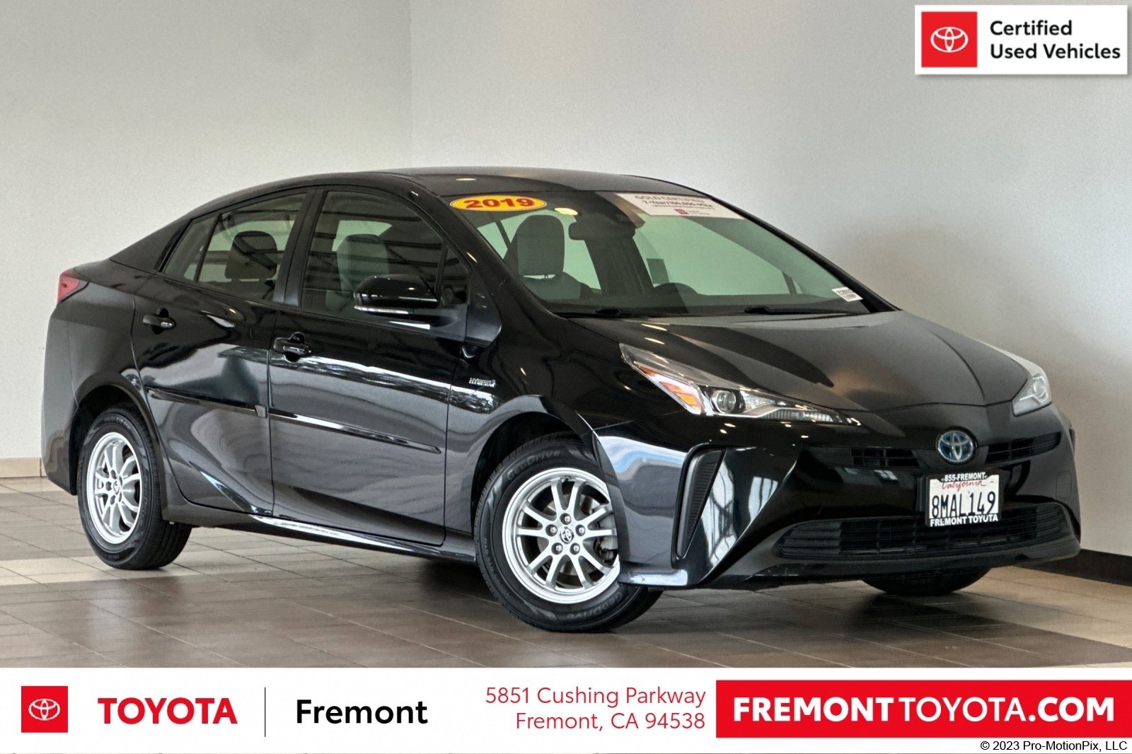 Certified 2019 Toyota Prius L Eco