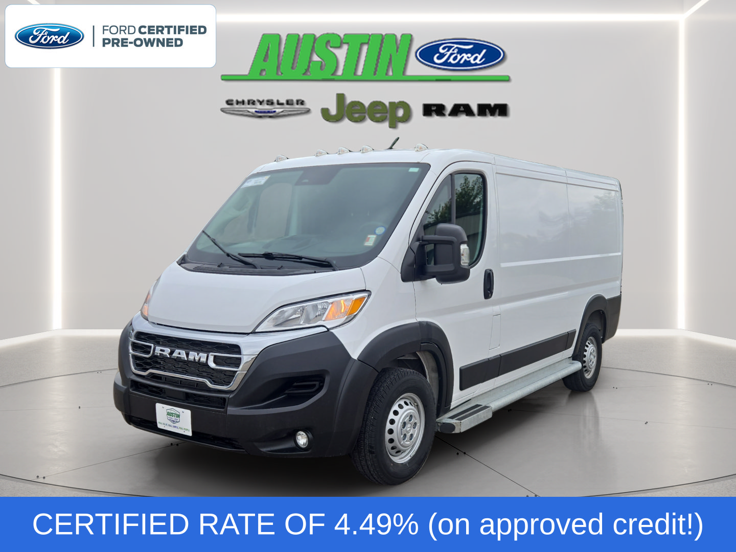 Used 2025 RAM ProMaster 2500 w/ U-Haul Equipment Group