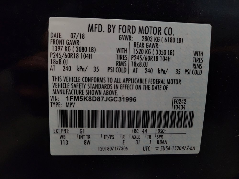 Used 2018 Ford Explorer XLT AWD/4WD image 33