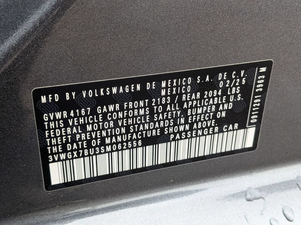 Used 2025 Volkswagen Jetta SEL FWD image 40