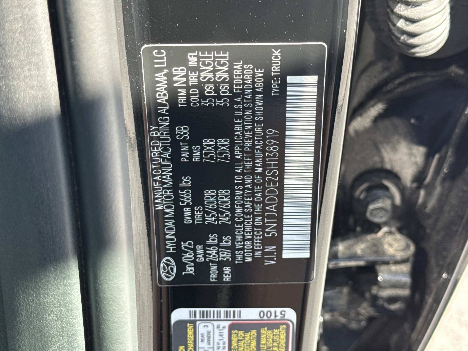 Certified 2025 Hyundai Santa Cruz SE AWD/4WD image 31