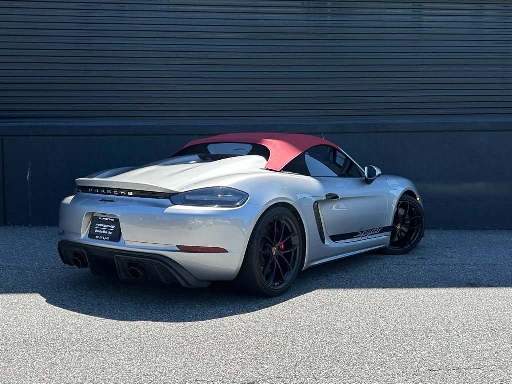 Certified 2021 Porsche 718 Boxster Spyder RWD image 9