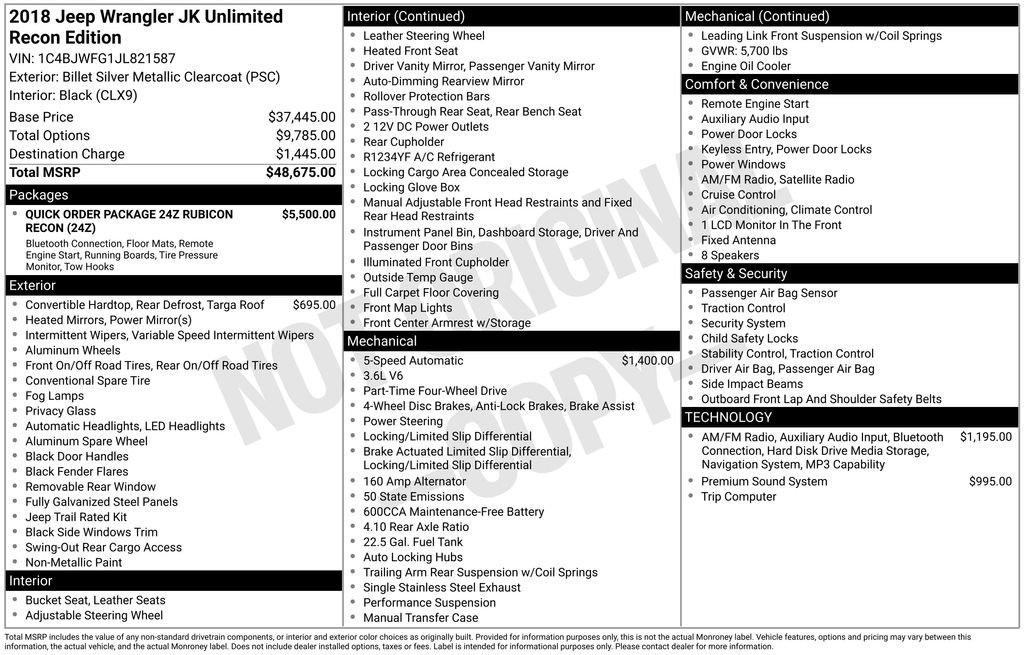 Used 2018 Jeep Wrangler Unlimited Rubicon image 35