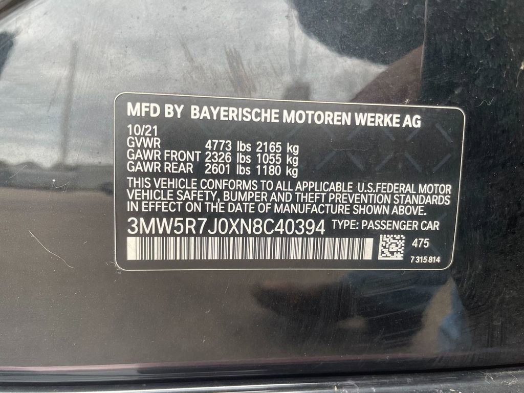 Used 2022 BMW 330i xDrive Sedan w/ M Sport Package image 33