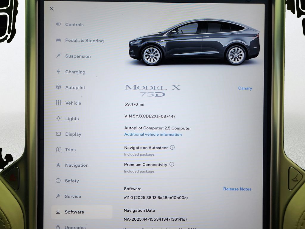 Used 2018 Tesla Model X 75D AWD/4WD image 17