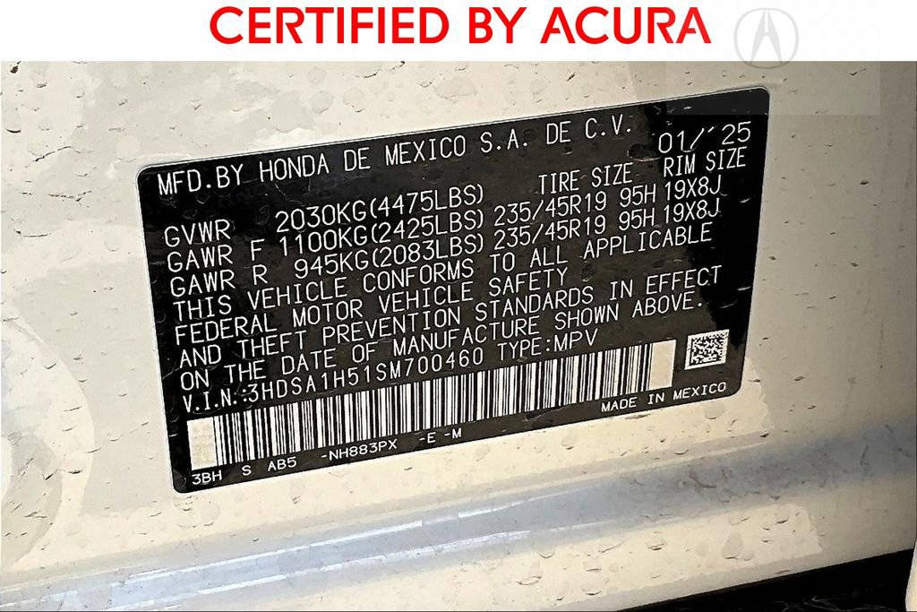 Used 2025 Acura ADX A-Spec image 20