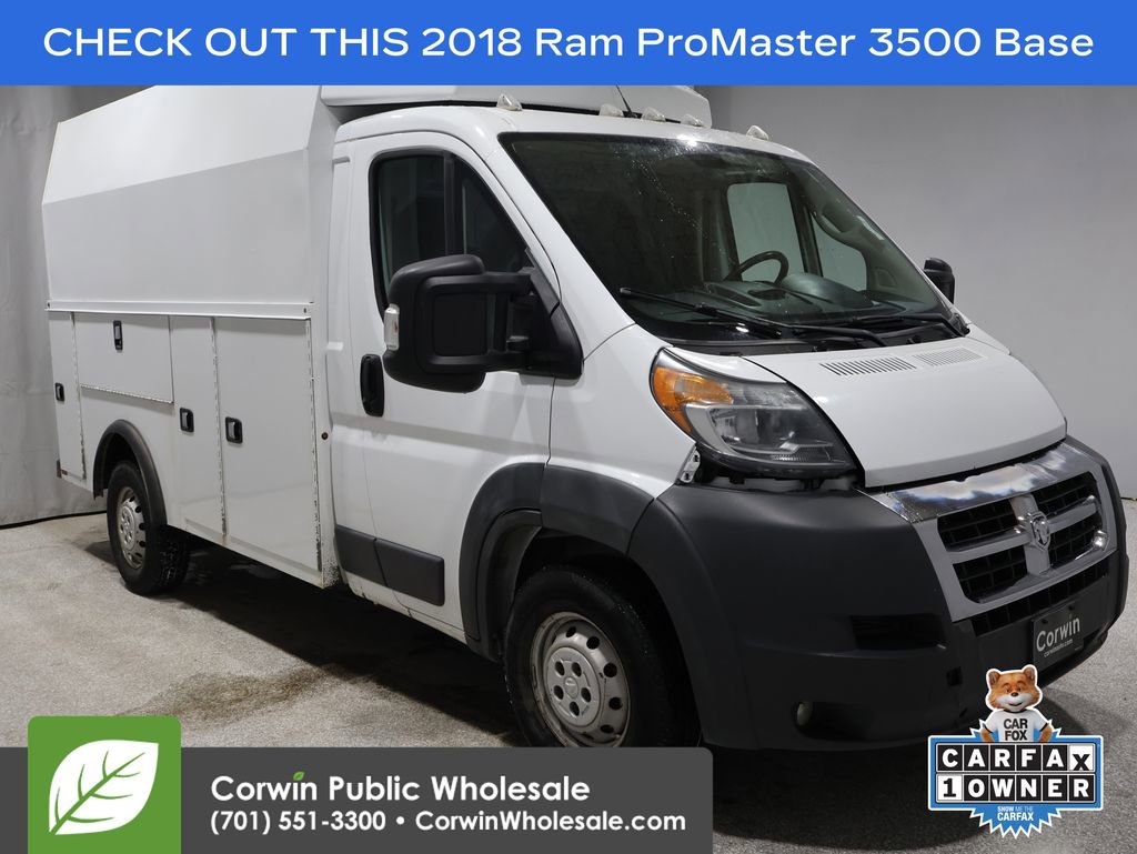Used 2018 RAM ProMaster 3500 w/ Premium Appearance Group