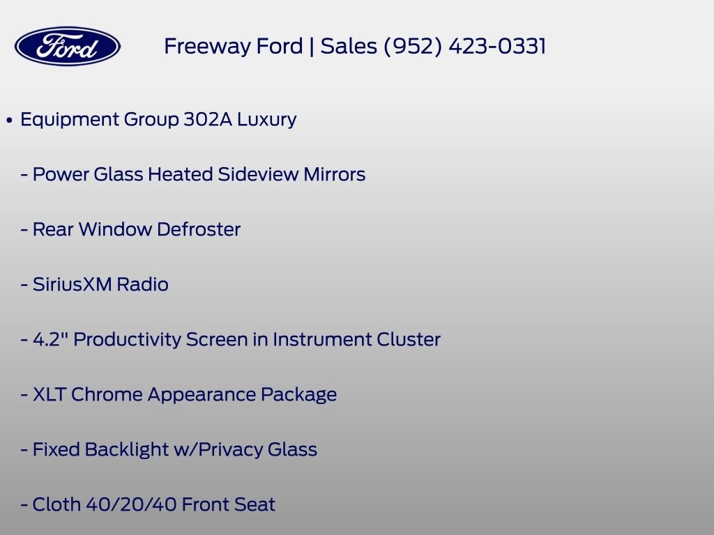 Certified 2020 Ford F150 XLT w/ Equipment Group 302A Luxury image 7