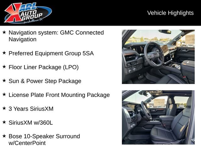 New 2026 GMC Yukon Denali w/ Sun & Power Step Package image 2