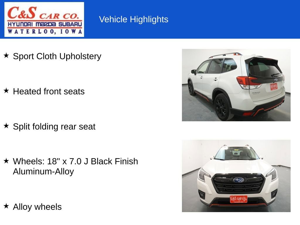 Used 2023 Subaru Forester Sport image 13