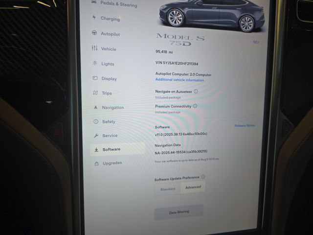 Used 2017 Tesla Model S 75D AWD/4WD image 24