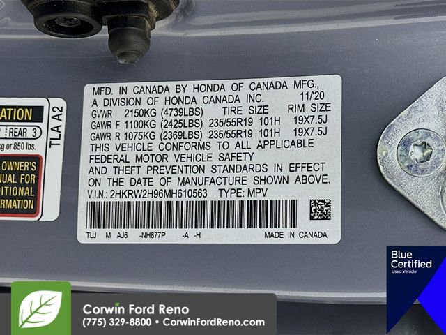 Used 2021 Honda CR-V Touring image 36