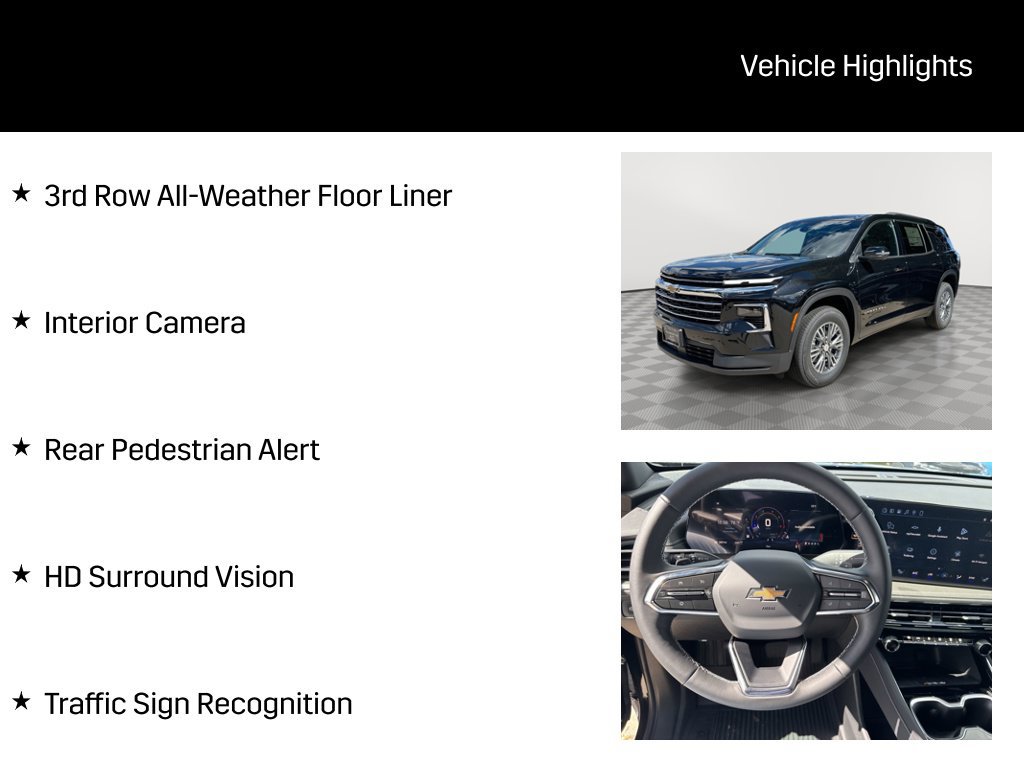 New 2027 Chevrolet Traverse LT w/ Driver Confidence Package AWD/4WD image 14