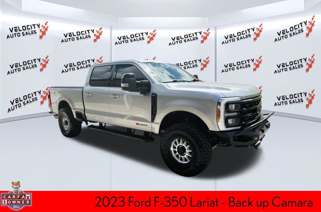 Used 2023 Ford F350 Lariat w/ Black Appearance Package AWD/4WD image 1