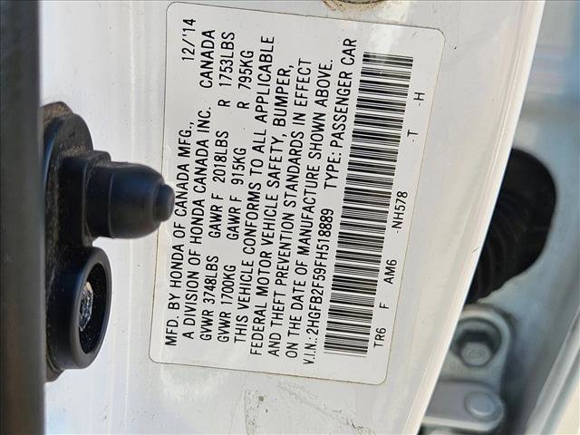 Used 2015 Honda Civic LX image 25