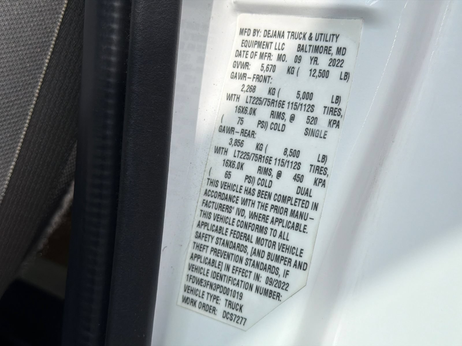 Used 2023 Ford E-350 and Econoline 350 Super Duty w/ Power Windows & Locks Group RWD image 15