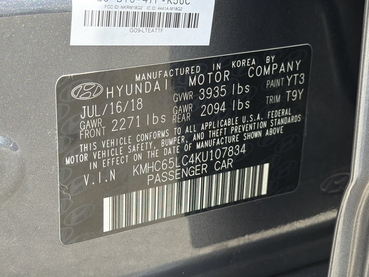 Used 2019 Hyundai Ioniq Blue FWD image 31