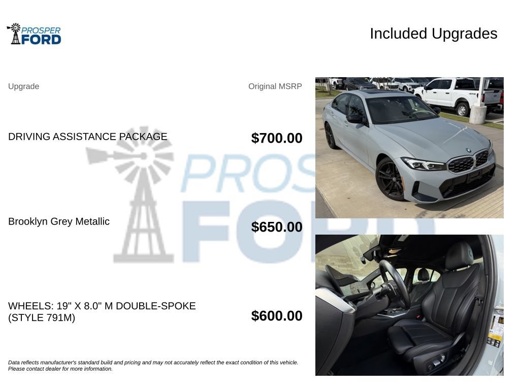 Used 2023 BMW M340i xDrive w/ Driving Assistance Package AWD/4WD image 3