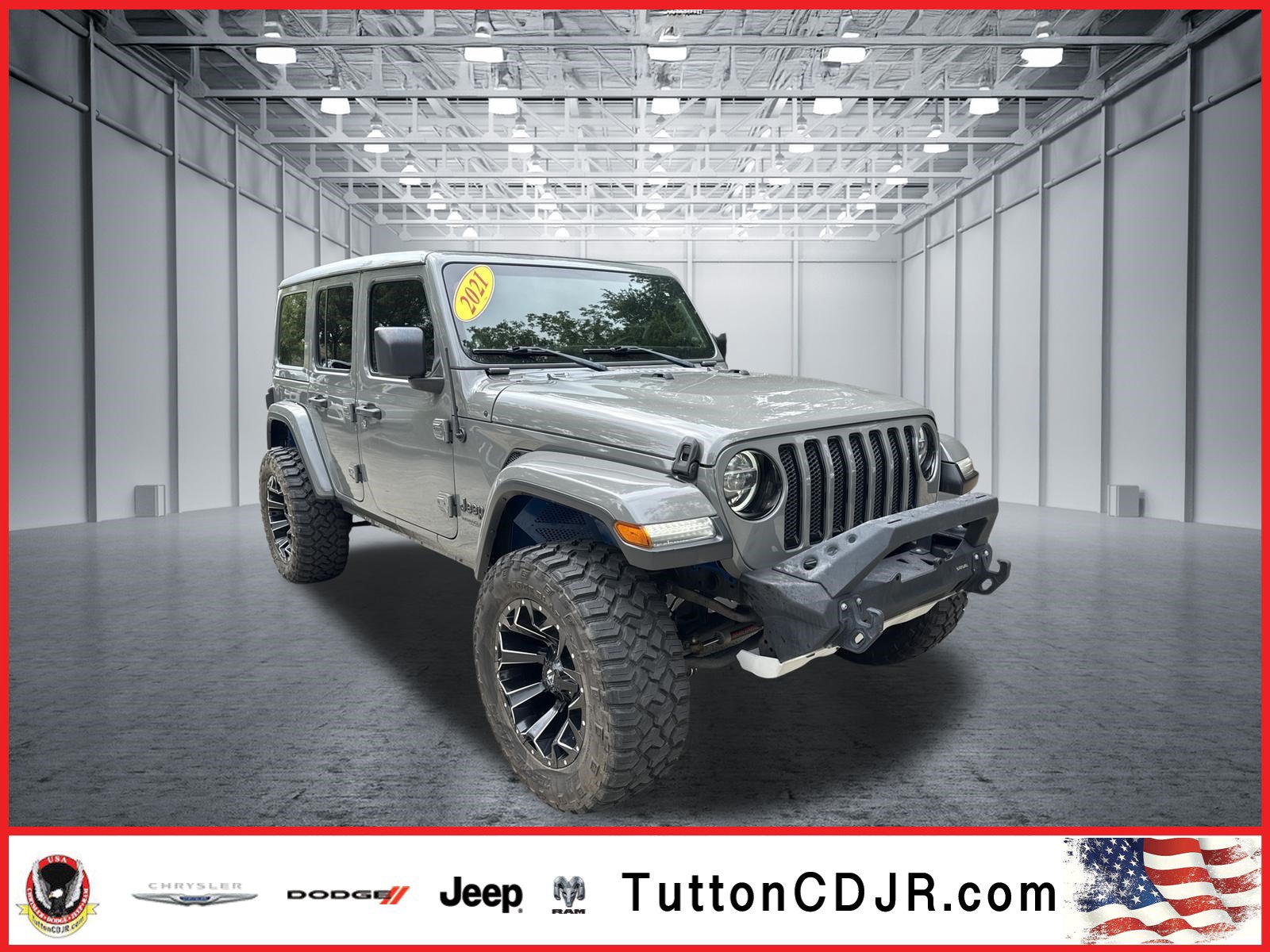 Used 2021 Jeep Wrangler Unlimited Sahara