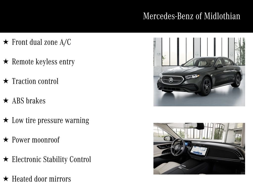 New 2026 Mercedes-Benz E 350 E 350 image 6