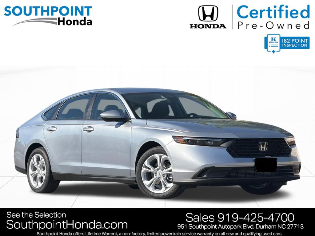 Certified 2026 Honda Accord LX